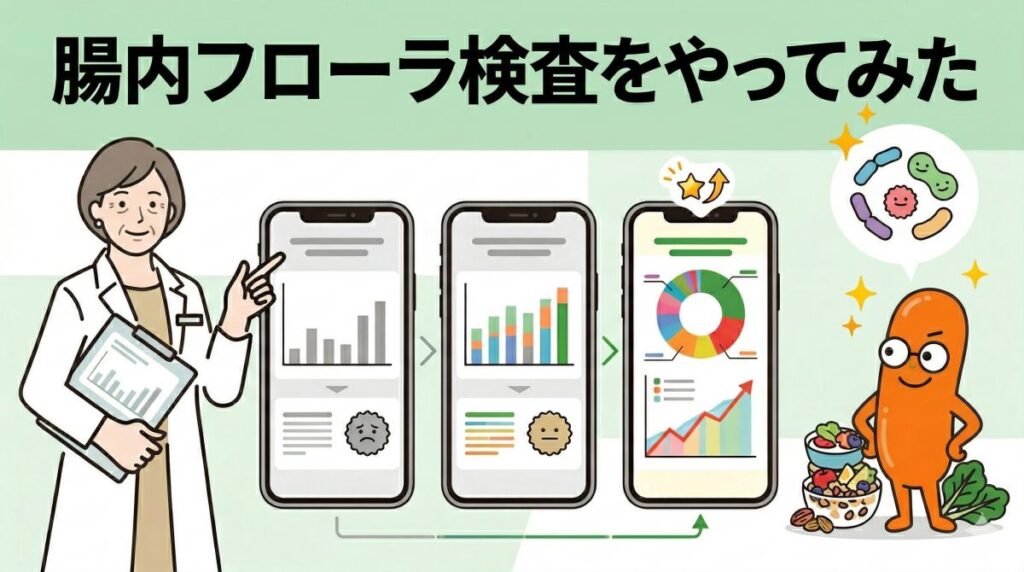 カルビー腸内フローラ検査をやってみた