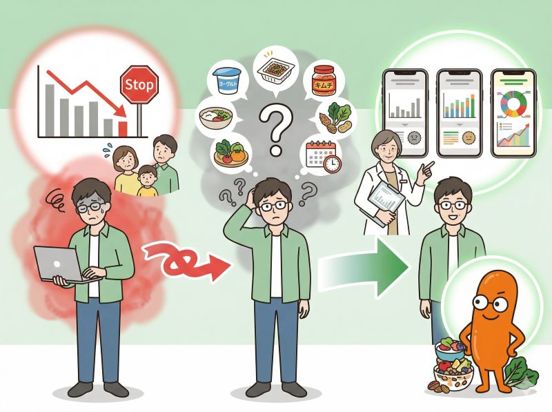 カルビーの腸内フローラ検査をやってみたきっかけ