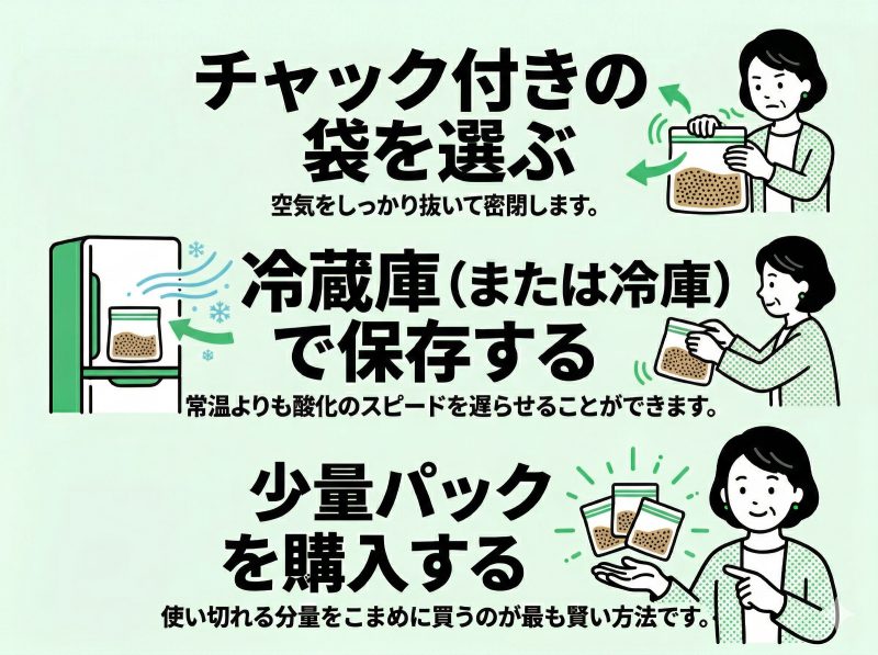 すりごまの唯一の欠点と対策