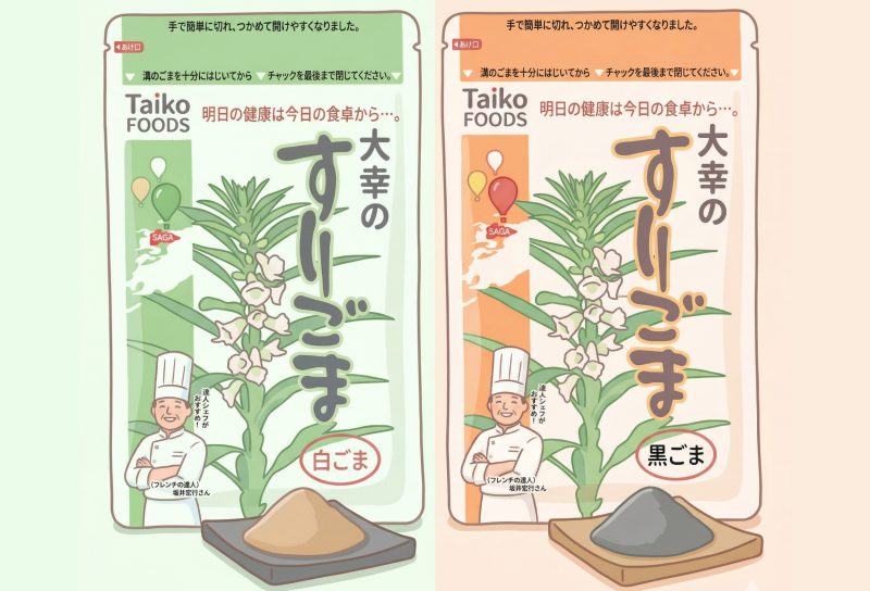 香辛料としての「ごま」を再定義する